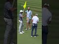 Austin Eckroat received a penalty stroke for waiting longer than 10 seconds for his ball to drop