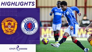 Motherwell 1-2 Rangers | Malik Tillman helps The Blues bounce-back at Fir Park | cinch Premiership