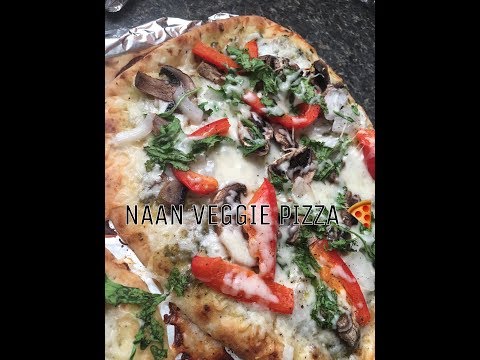 Naan Veggie Pizza