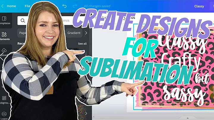 How to Create Sublimation Designs in Canva | Sublimation for Beginners | Canva Sublimation Tutorial