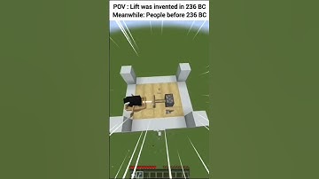 best elevator in Minecraft ☠️ #minecraft #minecraftshorts #trending #shorts #elevator #gaming #game