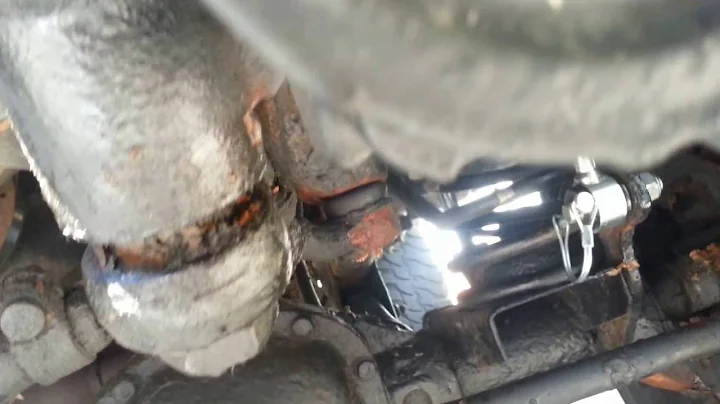 Jeep tj rough country steering brace install