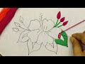 New fantasy flower embroidery design with Checkered Net Stitch | Bordado Fantasía (Puntada neta)