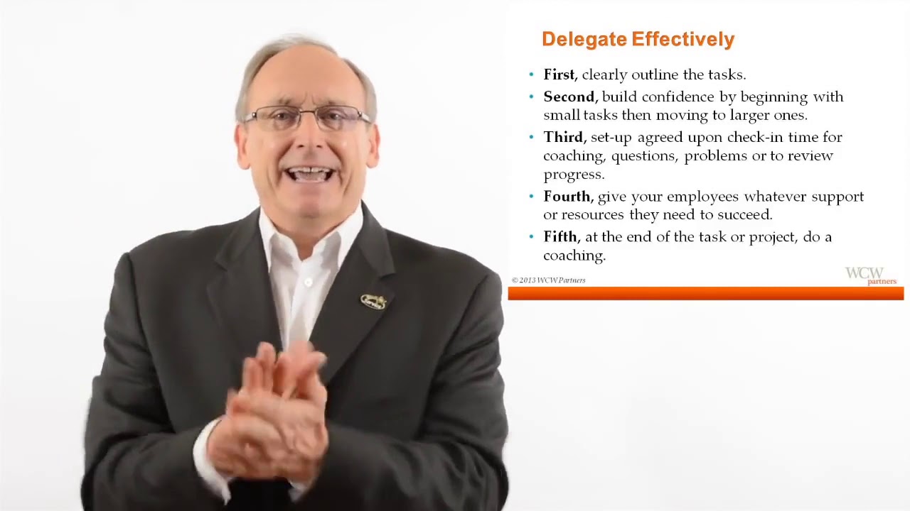 How to Delegate Effectively: 5 Steps for Success-Management Training ...