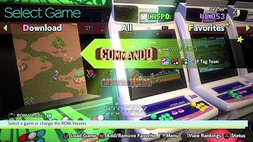 Capcom Arcade Stadium PS4 Game List LPOS