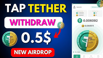 Tap Tether Bot Telegram || Tap Tether Bot Withdraw  || Tap Tether Bot Telegram New Airdrop