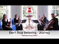 Don't Stop Believing (Journey) Wedding String Quartet