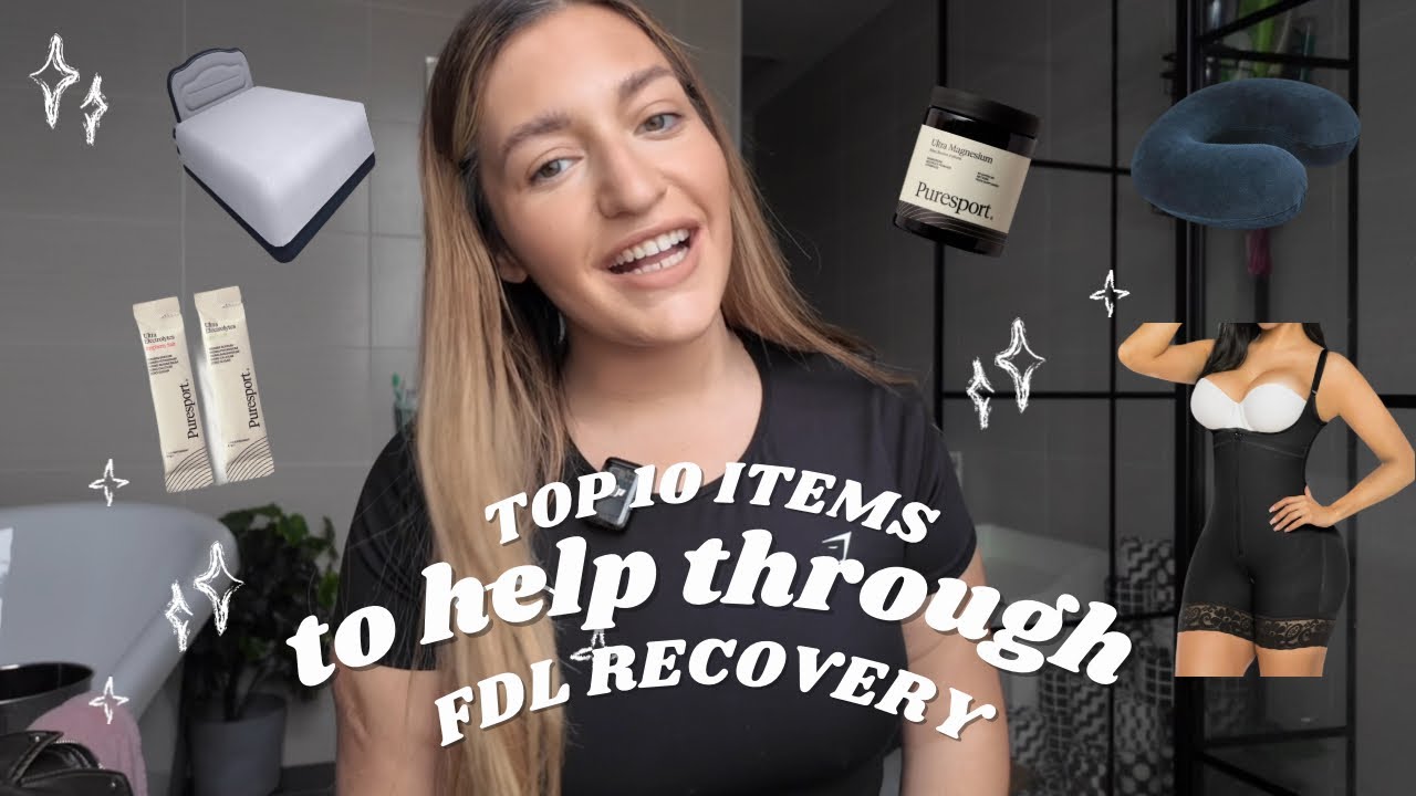10 MUST-HAVE ITEMS FOR FDL TUMMY TUCK RECOVERY | SOPHIE NOA