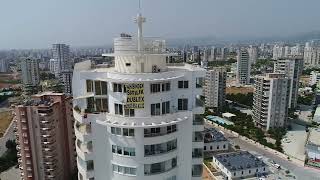 SAPPIRE RESIDENCE SATILIK 6+1 550 m² ŞEHİR VE DENİZ MANZARALI DUBLEK DAİRE...#mersin