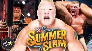 10 Greatest Brock Lesnar SummerSlam Matches Ever | partsFUNknown