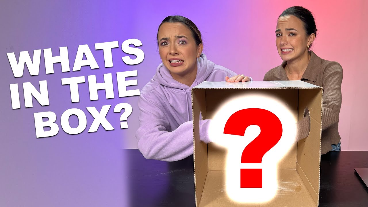 WHATS IN THE BOX CHALLENGE (LIVE) - Merrell Twins - YouTube
