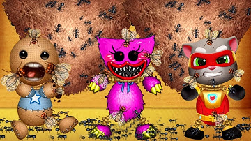 Anthill vs Kissy Missy vs Tom Hero Dash | Kick the Buddy Mod Poppy Playtime Android Gameplay 2022