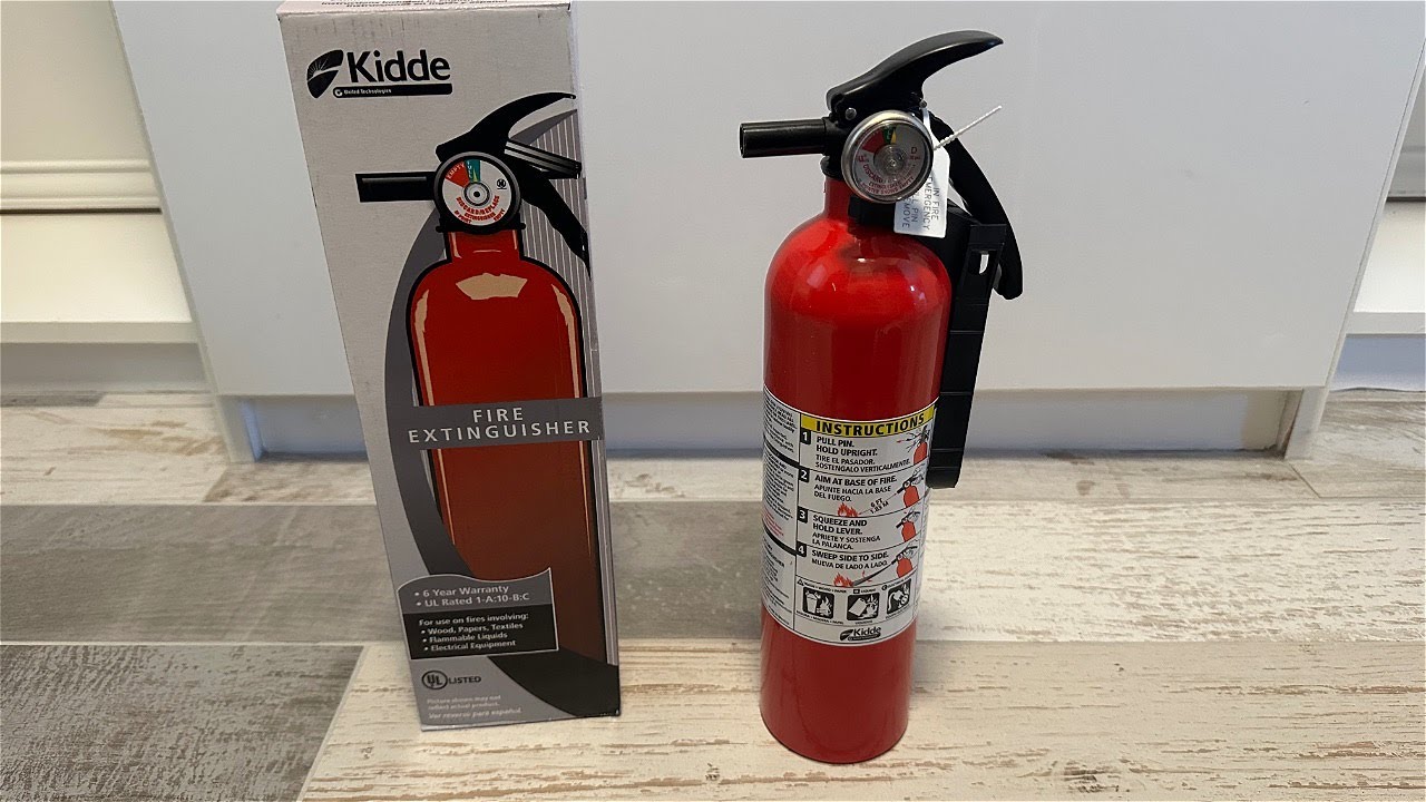 My Review of the Kidde FA110 Multi Purpose Fire Extinguisher