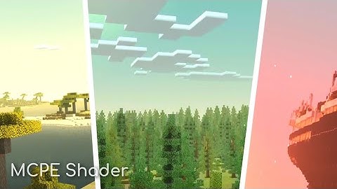 This is Minecraft Pe: Colorful Shader edition || Eps VeXZe Shader