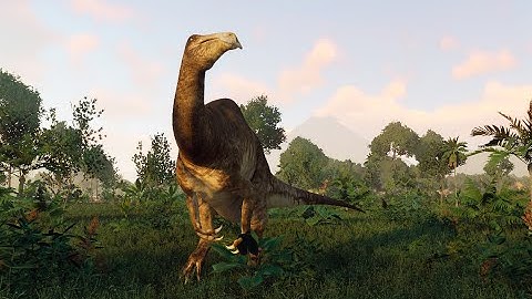 Day 379 of adding a Deinocheirus to this park until they