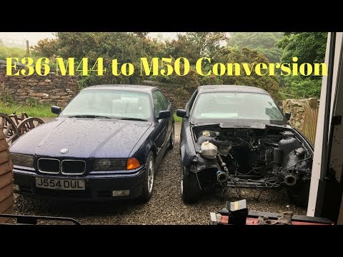 E36 4 실린더 (M44) ~ 6 실린더 (M50) 엔진 스왑 DIY