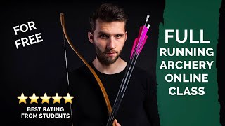 FULL RUNNING ARCHERY COURSE for FREE 🏹 🏹 🏹