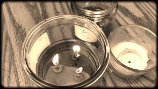 Homemade beeswax candles vs store bought paraffin candles.
