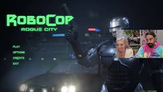 this game RULES | RoboCop: Rogue City (demo) w Rahul #1