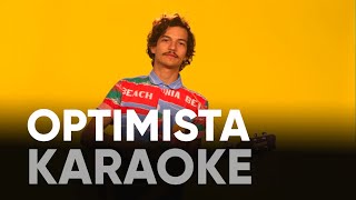 Caloncho - Optimista - Karaoke ✅ (Live Session)