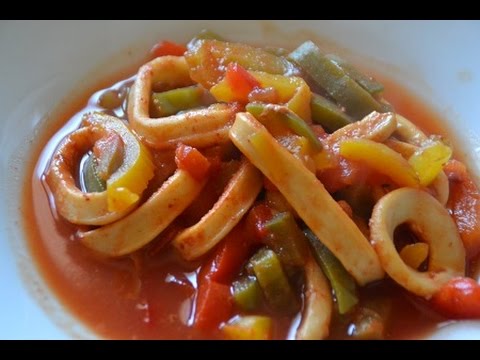 recette-cookeo-ou-faitout-:encornets-à-la-tomate