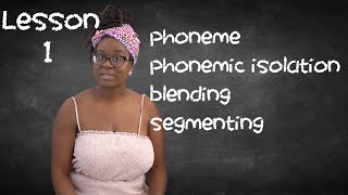 What Is Phonemic Awareness? Learn To Teach A Child To Read Course Lesson 1