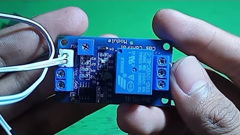 light sensor module 12v XH-M131 review and test 3.7vdc, 12vdc, 220vac