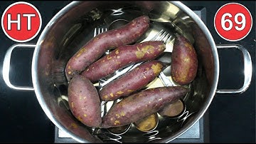 Mẹo luộc khoai “không cần nước” trong 4 bước thơm ngon vô cùng