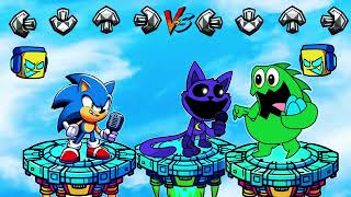 Epic battle FNF (Friday Night Funkin) Sonic and Stinky Joel (The Garten Of Banban 3)