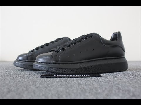 alexander mcqueen sneaker all black