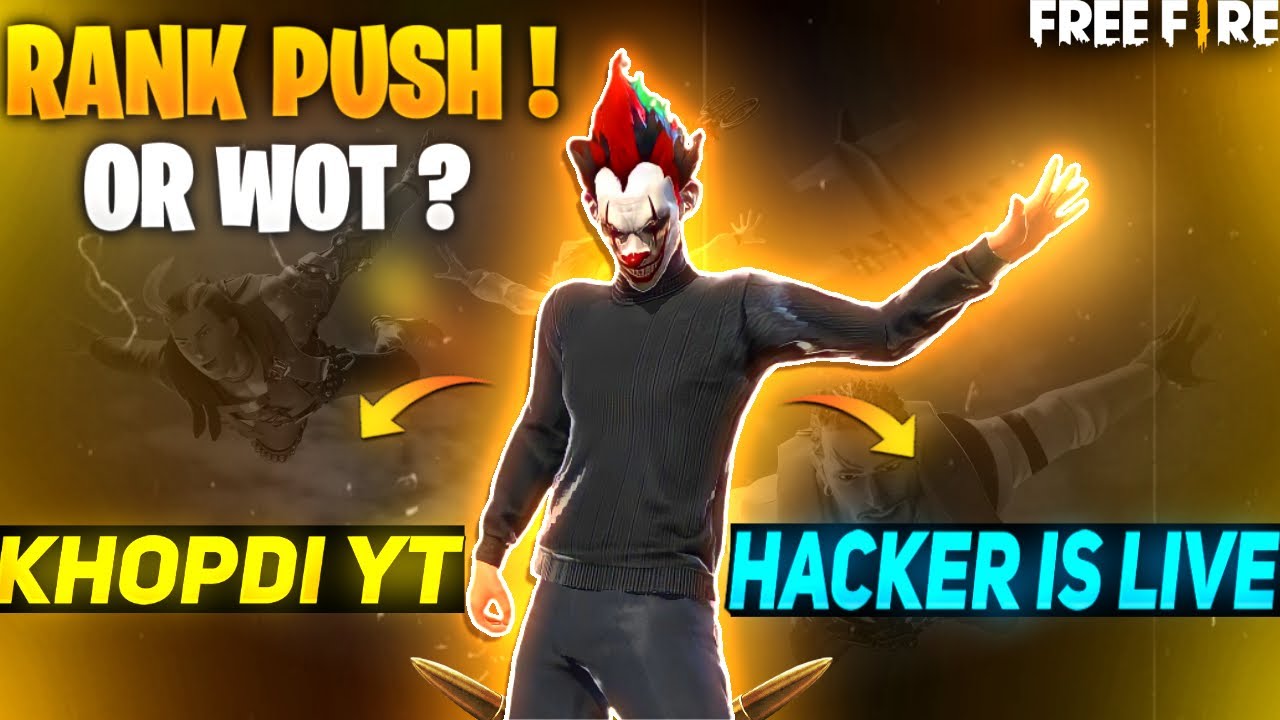 FREE FIRE NEW CS RANK PUSH TOP 1 GRANDMASTER SQUAD LIVE | GARENA FREE ...