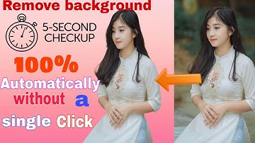 Remove Photo Background just 5 seconds only one click 2020