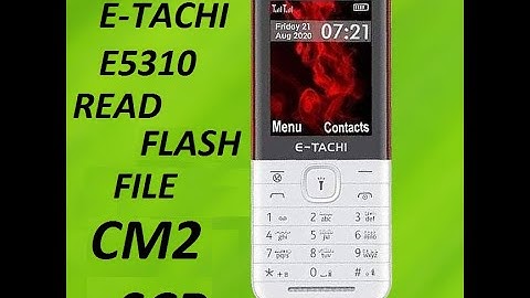 HOW TO E-TACHI E5310 READ FLASH FILE WITH CM2 SCR || Hafiz it Zone