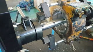 portable line boring  centering assembly