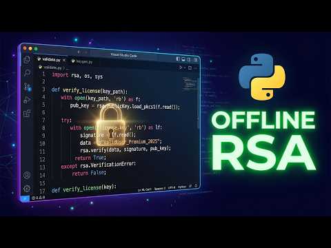 How to Secure Python Desktop Apps: Offline RSA Licenses & PyInstaller
