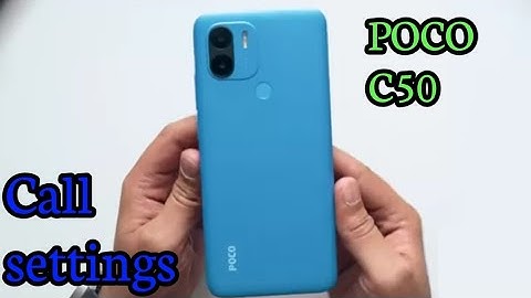 How To Smart Call Setting In Poco C50, Call Setting In Poco C50, How To Call Forward In Poco C50