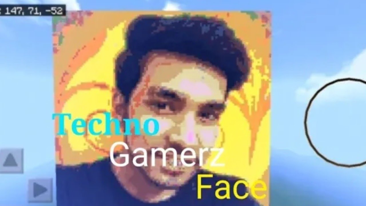 techno gamerz face in Minecraft 👍 - YouTube