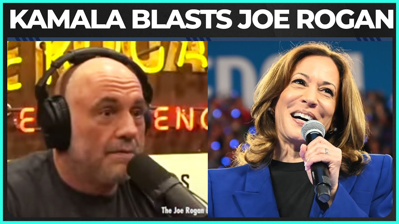 Kamala Harris RIPS Joe Rogan Over Interview Drama