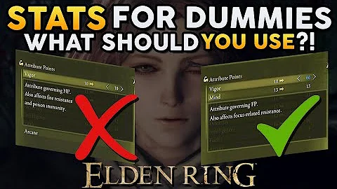 Elden Ring - What Stats Should You Use?! The Ultimate Stat Guide!