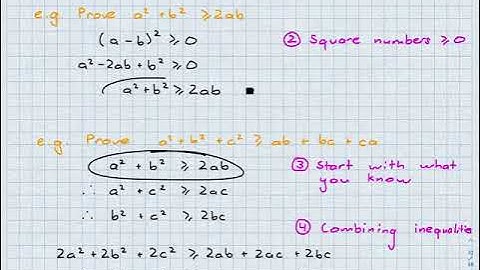 Ext 2: Proof (Proofs Involving Inequalities)