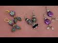 Creating Dangle earrings with Polymer Clay Beads , Jewelry Tutorial
