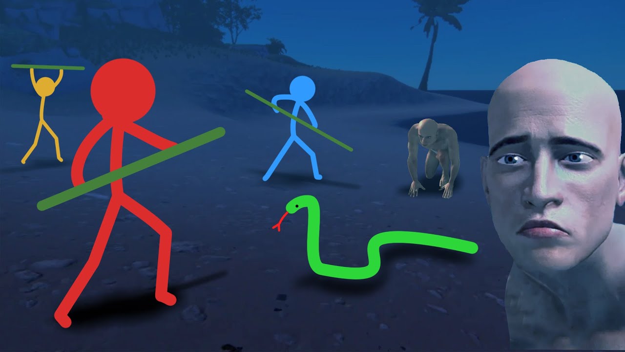 Our Biggest Rivals back, a SNAKE! Hand Simulator SURVIVAL YouTube