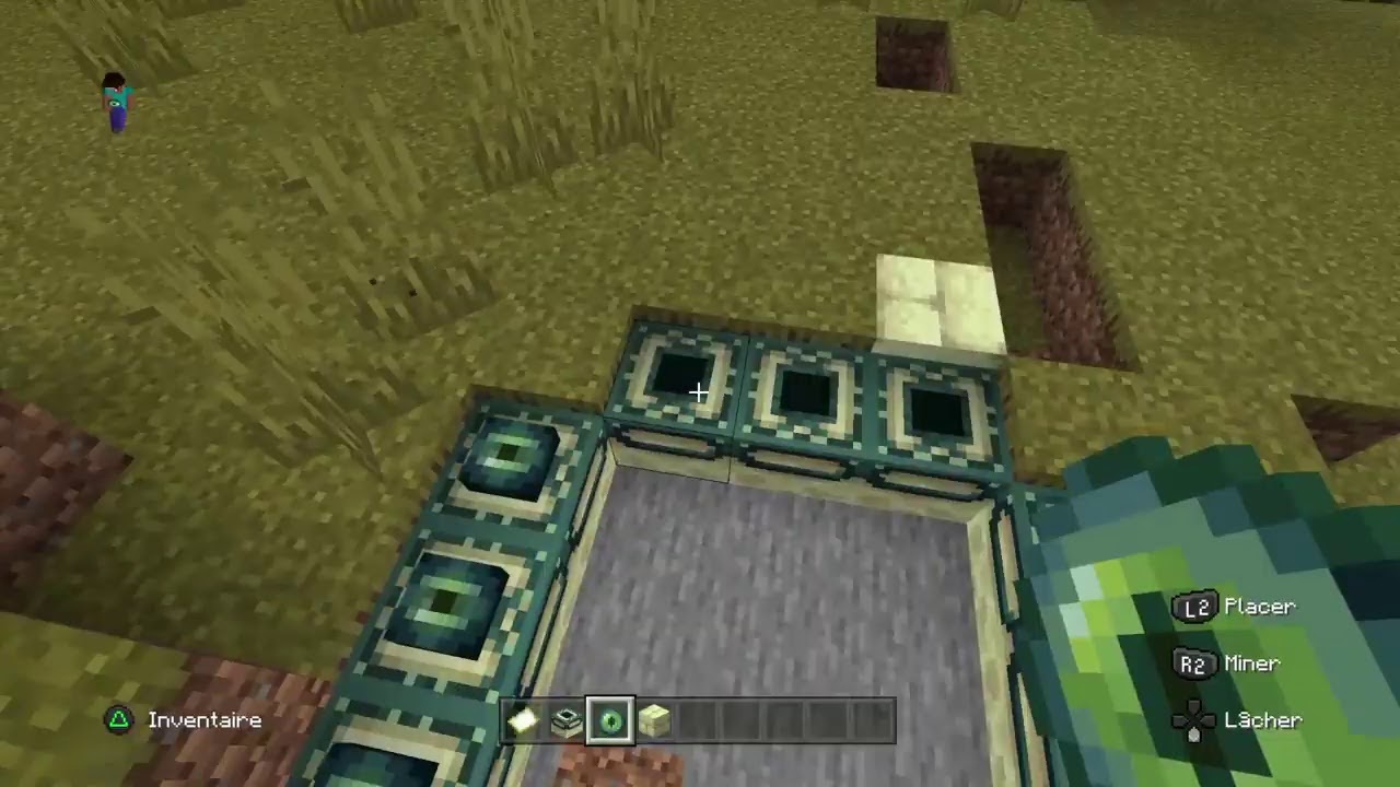 Tuto comment faire un portaille de l'ender minecraft partie 2 - YouTube