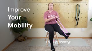 Improve Knee, Hip, and Ankle Mobility Using Resistance Bands  Beginner Friendly
