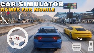 Best 10 High Graphics Car Simulator Games for Android & iOS 2026 🏎️🔥 screenshot 5