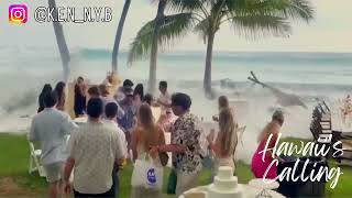 HUGE Wave Crashes Big Island Wedding in Hawaii