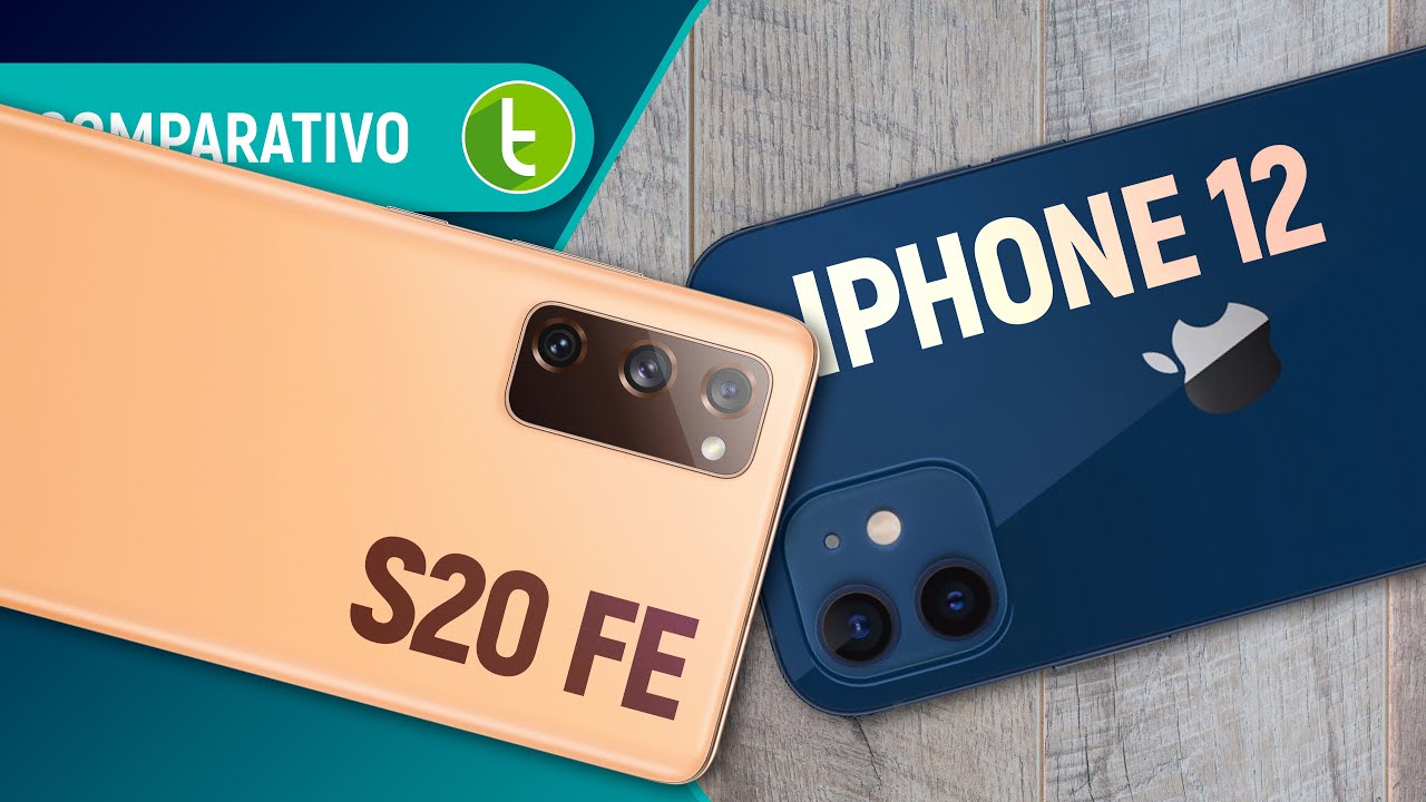 iPhone 12 vs Galaxy S20 FE: top \