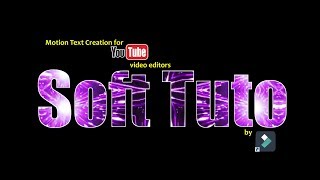WONDERSHARE FILMORA ¦ HOW TO ¦ VIDEO TEXT MOTION EFFECTS ¦ TEXT ¦ TUTORIAL ¦ Soft Tuto ¦ screenshot 5