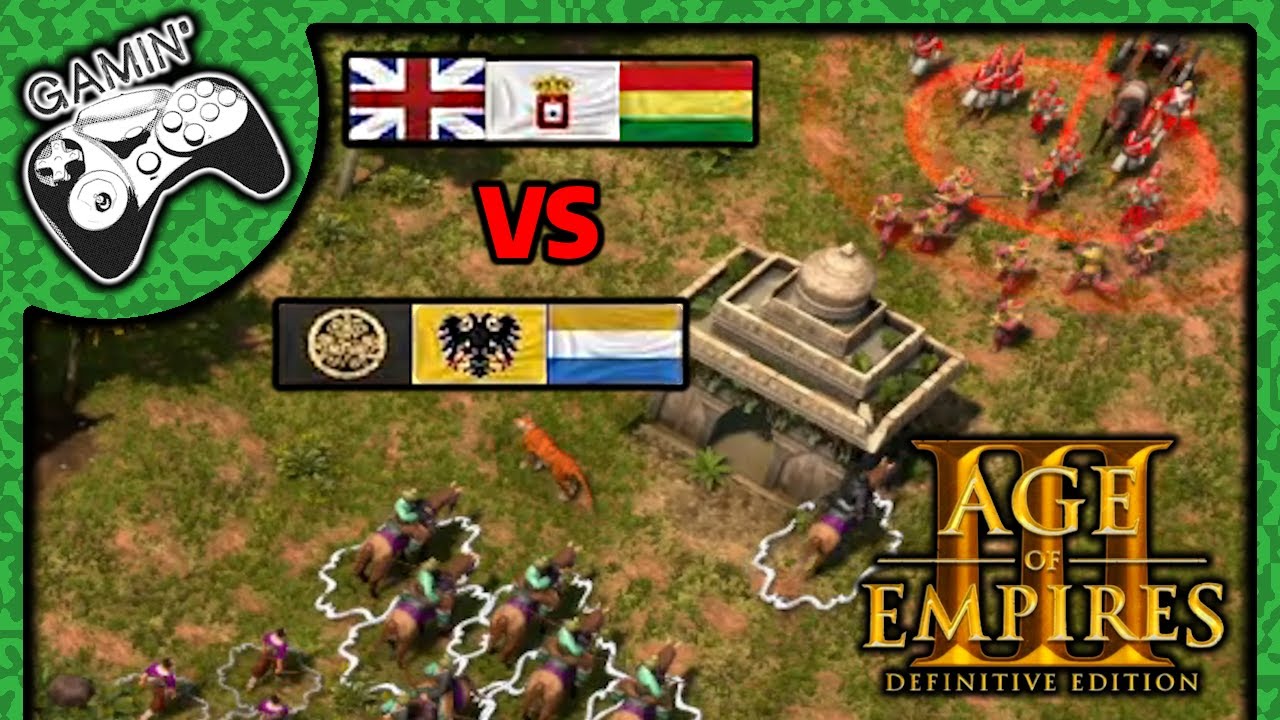 GAMIN' Episode 1 - 3v3 HARD MODE Ai BATTLES | AOE3:DE Multiplayer Gameplay