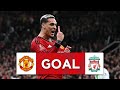 Goal  antony  manchester united 22 liverpool  quarterfinal  emirates fa cup 202324